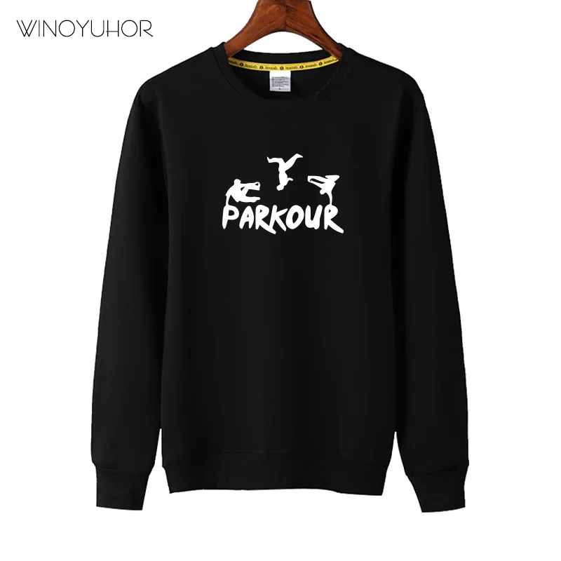 

Kids Parkour Born To Jump Print Cool Sweatshirts Children Autumn Casual Long Sleeve Tops Cotton Boys Girls Hip Hop Hoodies