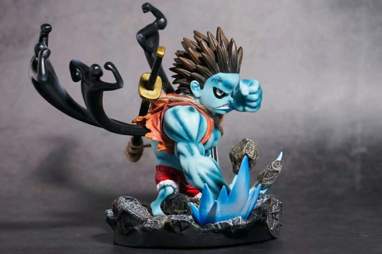 

Anime GK Nightmare Luffy Demon Luffy Limited Edition Statue Fourth Gear Boxed Garage Kit