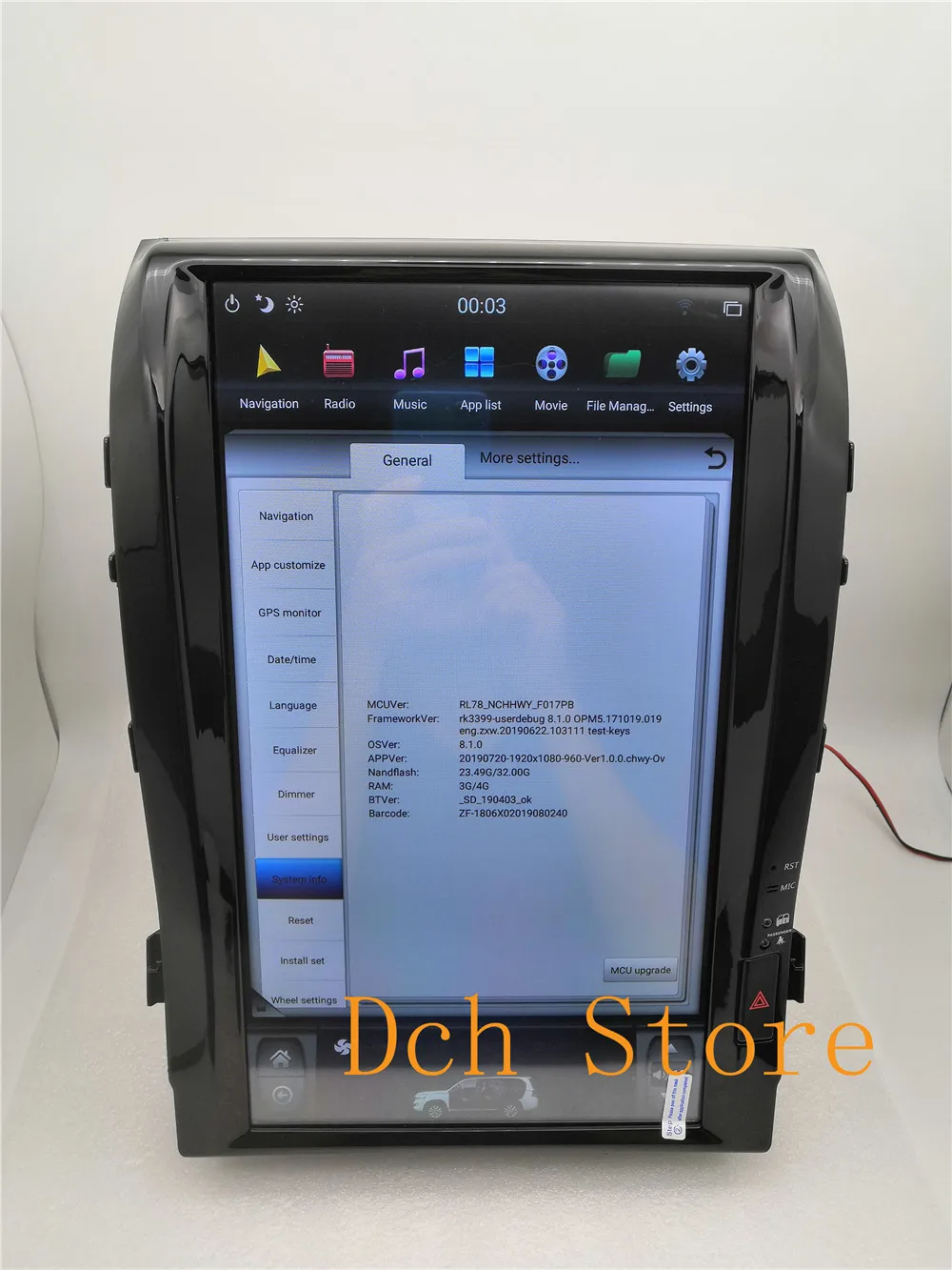 Clearance 16 inch tesla style Android 8.1 Car DVD player GPS Navi For Toyota Land Cruiser landcruiser LC200 2007-2015 VXR GXR px6 CARPLAY 18