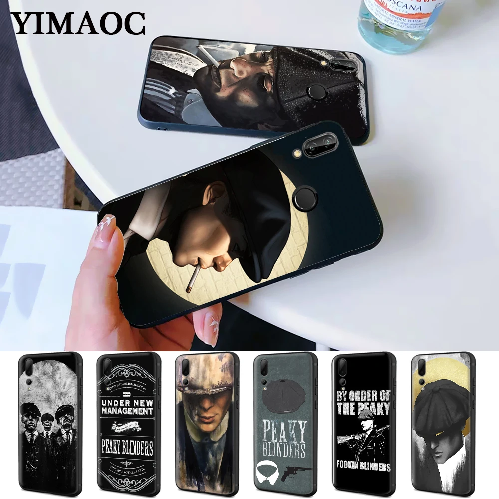 Peaky Blinders Tv Cute Tommy Shelby Silicone Case for Huawei P8 Lite 2015 2017 P9 2016 Mimi P10 P20 P30 Pro P Smart Z 2019 Plus |