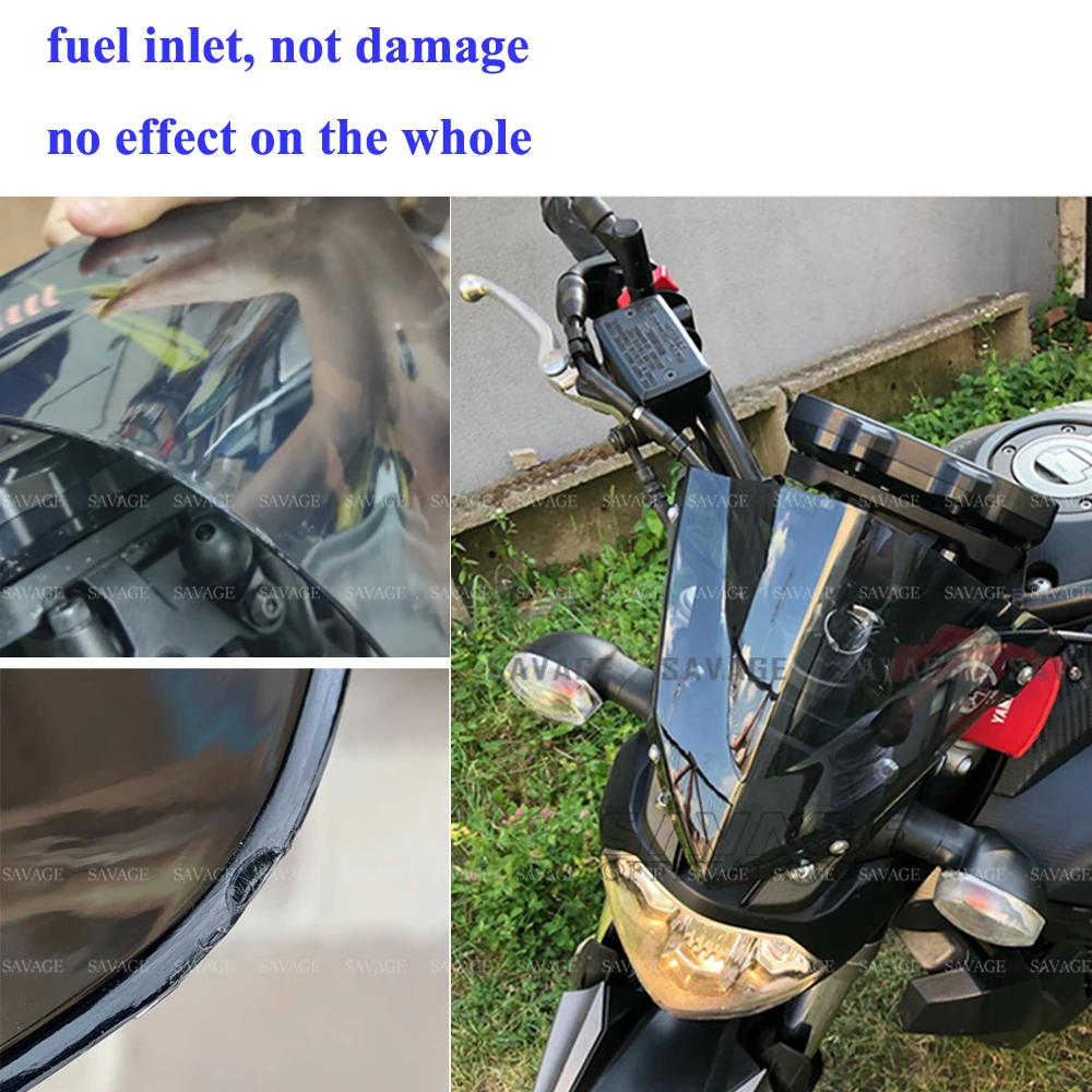 Ветровое стекло для YAMAHA MT 07 MT07 FZ07 FZ 2014 2015 2016 2017 аксессуары мотоциклов