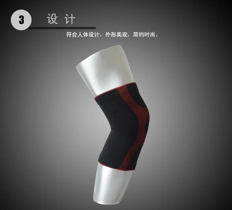 New Style Spandex Nylon Sports Kneecaps Knitted Protective Gear Men And Women Outdoor Riding Mountain Climbing Kneecap