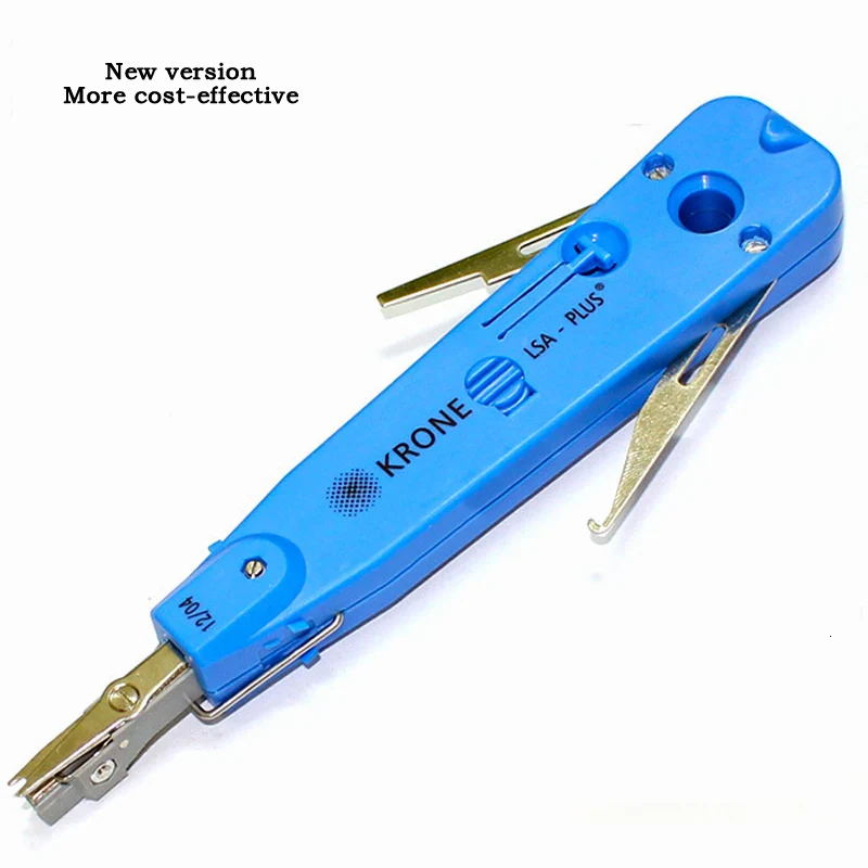 wire map tester 110 Wire Cutter Knife Telecom Cable Pliers Krone LSA Punch Down Tool For Rj45 Keystone Jack Telephone Module Network Patch Panel network wire tracer