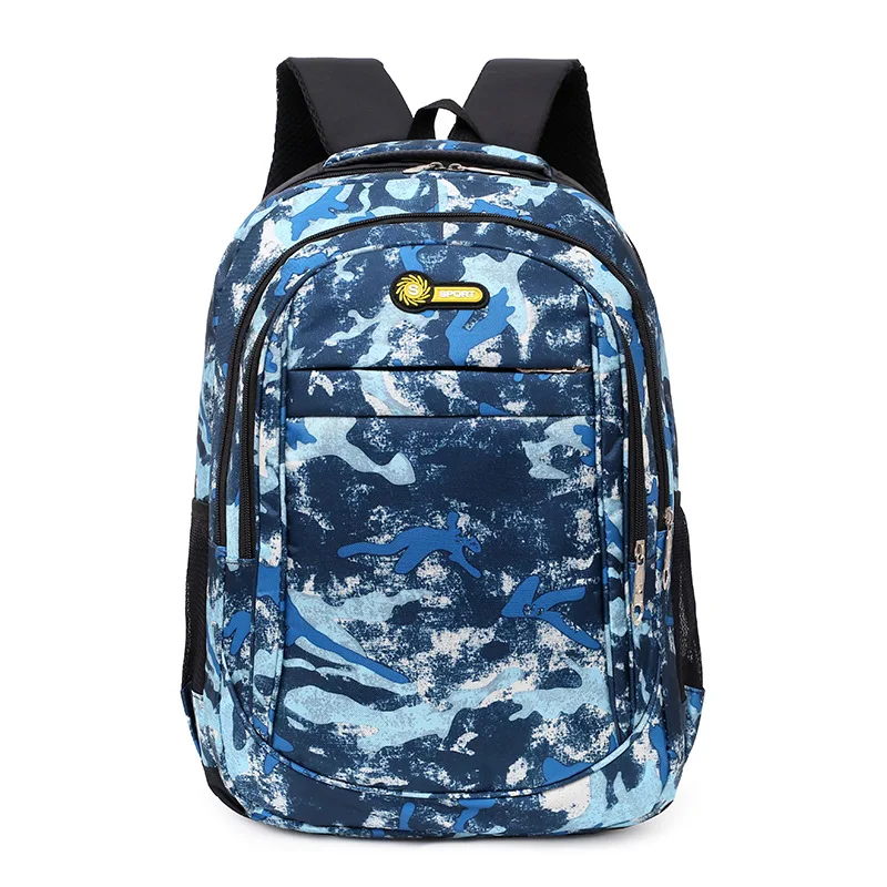 

2019 Autumn New Style Men And Women Camouflage Backpack Casual Versatile Schoolbag Large Capacity Sports Outdoor Mountaineering