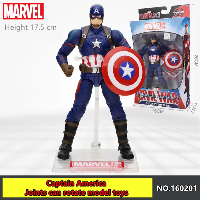 Hasbro игрушки Marvel The Avenger Endgame 17 см супер фигурка супергероя Тор Капитан Росомаха Человек-паук Железный человек фигурка игрушки куклы