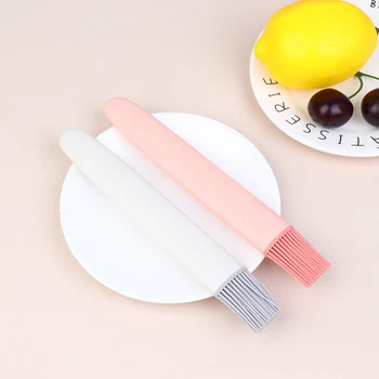 

1pc BBQ Brush Silicone Baking Cake Bread Pastry Liquid Oil Butter Food Steak Pen Tube Brush Barbecue Kitchen Accessories Tools
