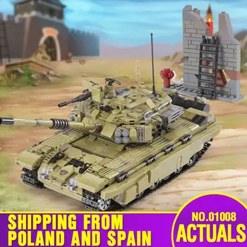 

06015 Military Tank Series The Scorpio Tiger Tank Set Assembly Kits Tank Model Kids Christmas Gifts Building Blocks Bricks Toys