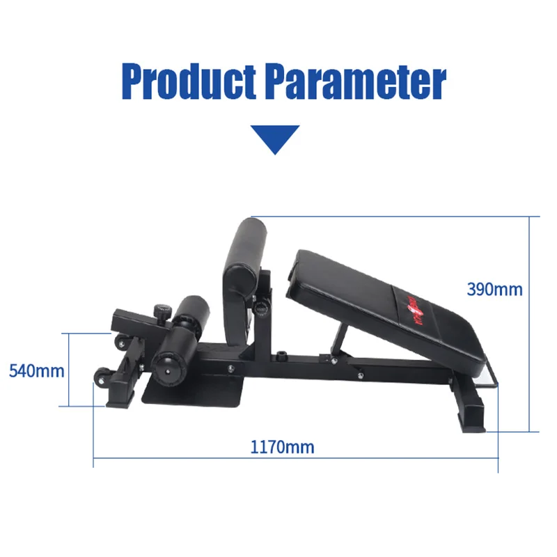 Multifunction Sit Up Board Dumbbell Bench Stand Up Exercise Squat