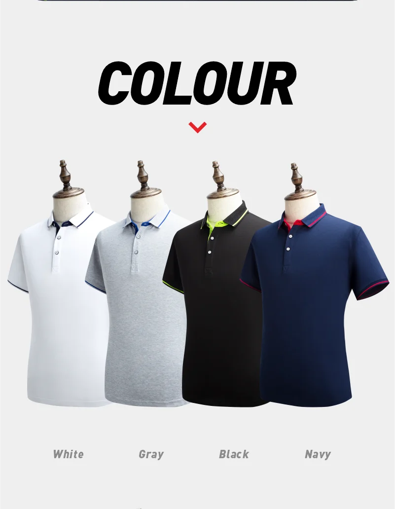 Custom Printed Logo On Cust T-shirts. Embroidered Polo Shirts For Male And Female Employees Of The Company, And Design Tops For 12 Hf515d327ca0f4807b9127b7f46b54a50n