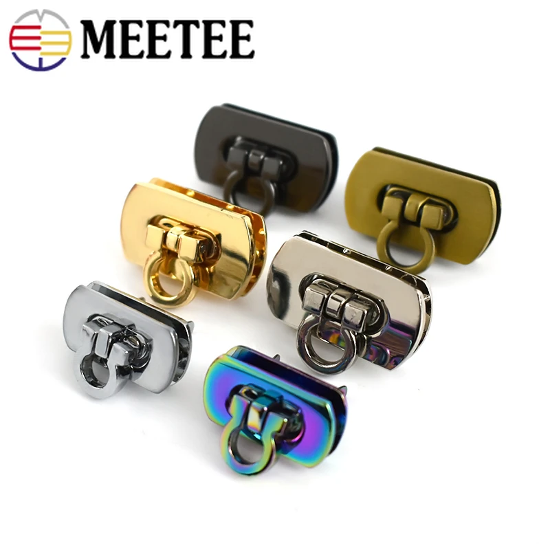 Hebilla de giro para bolso de mano, broches de bloqueo de giro de moda para bolsos repuesto, DIY, KY809, 30x1, 7/25x13mm, 2/4 Uds.|Hebillas y ganchos| - AliExpress