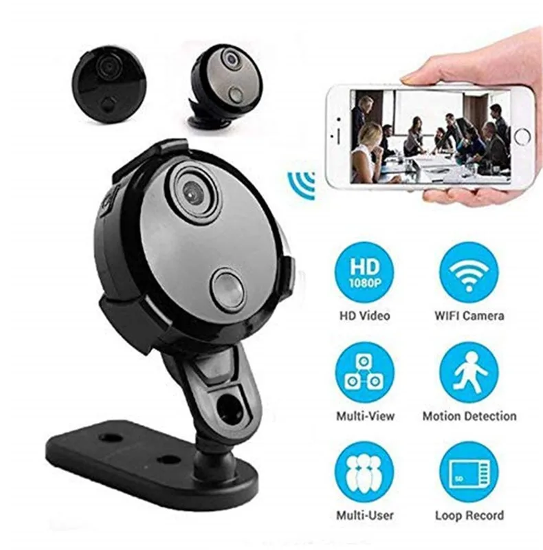 Мини WiFi камера HDQ15 HD 1080P Инфракрасная камера ночного видения обнаружения движения цифровая видеокамера микро Удаленная камера