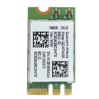 

Wireless Adapter Card for Qualcomm Atheros QCA9377 QCNFA435 802.11AC 2.4G/5G NGFF WIFI CARD Bluetooth 4.1