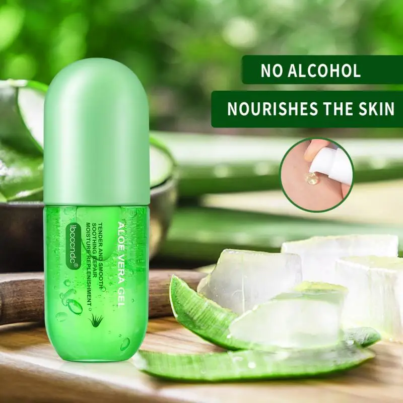 

Natural Aloe Vera Gel Face Cream Hyaluronic Acid Anti Winkle Whitening Moisturizing Acne Remove Cream Skin Care TSLM1