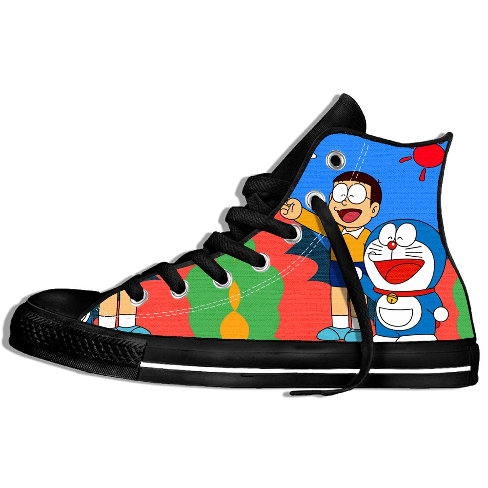 Горячая Мода Doraemon нобита ноби Shizuka кроссовки аниме Женская легкая ходьба удобная спортивная обувь