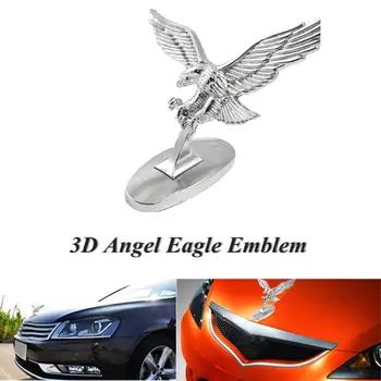 

Vehemo 3D Flying Eagle 3D Stickers Auto Car Decals Decoration 3D Auto Stickers for Window Door Emblems Motorkap Cover