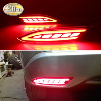 

2PCS LED Rear Fog Lamp For Honda HR-V HRV Vezel 2015 2016 2017 2018 Bumper Light Brake Light Turn Signal Light Warning Light