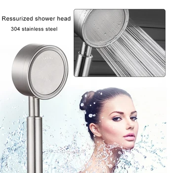 

Shower Hand Spray Stainless Steel Corrosion Resistance Friend Gift Standard Bathroom Shower Head Bathroom Sprinkler 304 Family