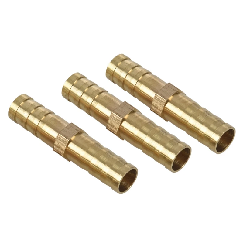 10Pcs Hose Barb Coupler Inner Dia Air Gas Straight Hose Pipe Barb Coupler, 5Pcs 8Mm& 5Pcs 6Mm