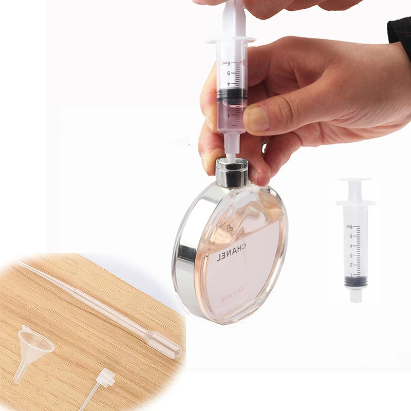4 вида PP парфюмерный инструментов Refill диффузор воронки косметический насос