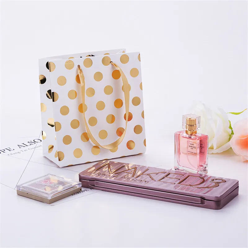 

10pcs Dot Gift Bag Wedding Dragee Candy Box Paper Packaging Mariage Birthday Party Cookie Flower Gift Bags Wrapping Supplies
