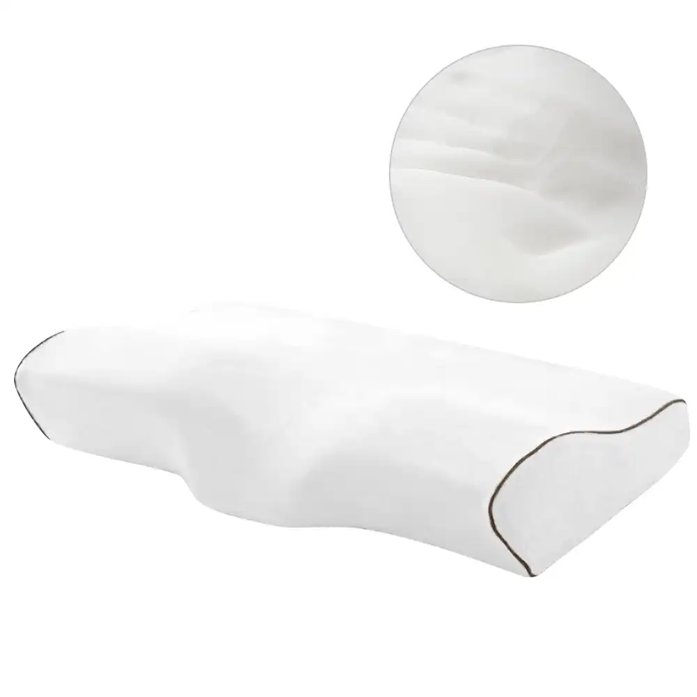 Orthopedic White Neck Pillow Sleeping Memory Foam Pillow Slow