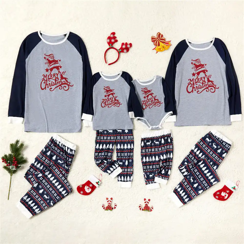 daddy and son matching christmas outfits