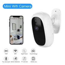 Домашняя ip-камера безопасности, беспроводная умная WiFi камера, Wi-Fi, Аудио Видео Запись, видеонаблюдение Kamara HD, Мини CCTV камера, детский монитор