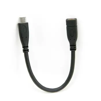 

USB C Extension Cable Type C Extender Cord Male to Female Compatible Laptop 20cm