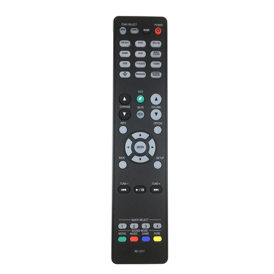 Telecomando Sostitutivo RC-1120 Per Ricevitori AV Denon - AVR-590, 591, 390, 1610, DHT590BA - 3