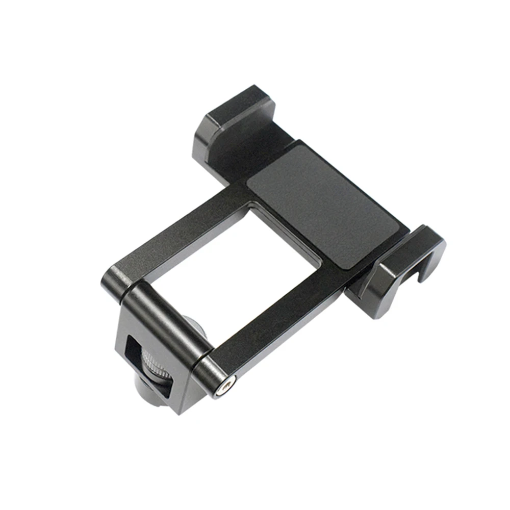 Gimbal Stabilizer Phone Holder Phone Clip Clamp Brackets for Feiyu G6/G6 Plus Stabilizers 1/4 Inch Screw with Cold Shoe Mounts