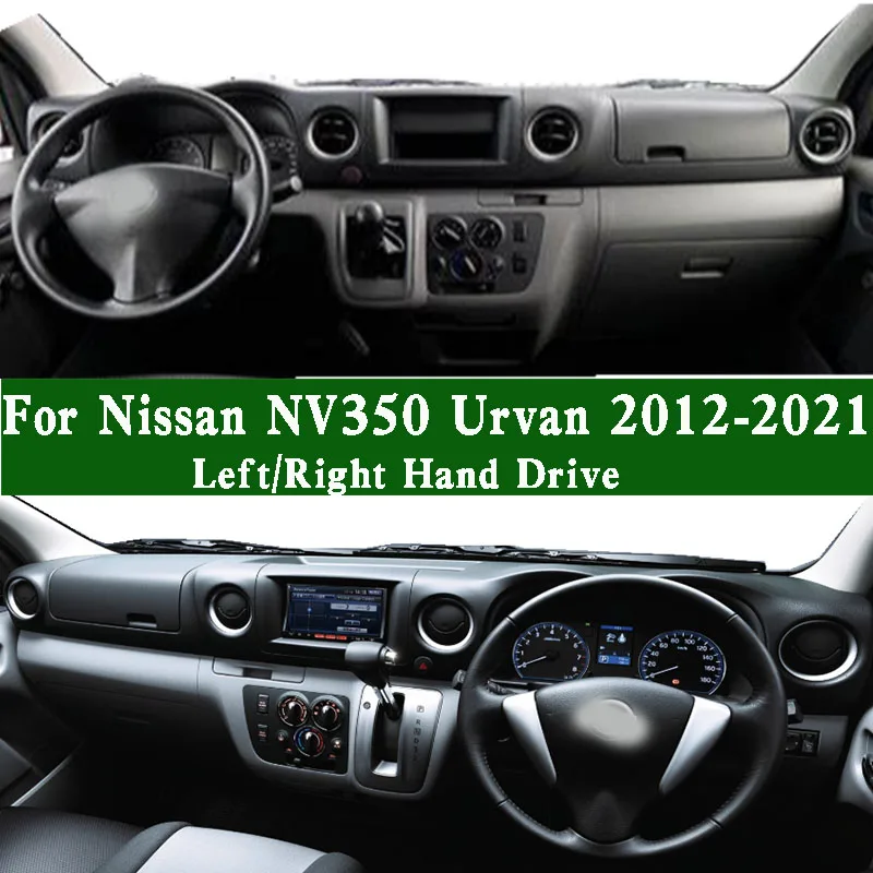

For Nissan NV350 NV400 NV1500 Urvan E26 Dashmat Dashboard Cover Instrument Panel Pad Dash Mat Anti-Dirt Proof Ornaments