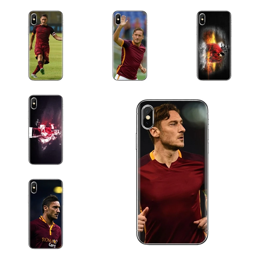 Francesco Totti Football Soccer Star Soft Silicone Case For Xiaomi Redmi 4 3 3S Pro Mi3 Mi4 Mi4i Mi4C Mi5 Mi5S Mi Max Note 2 |