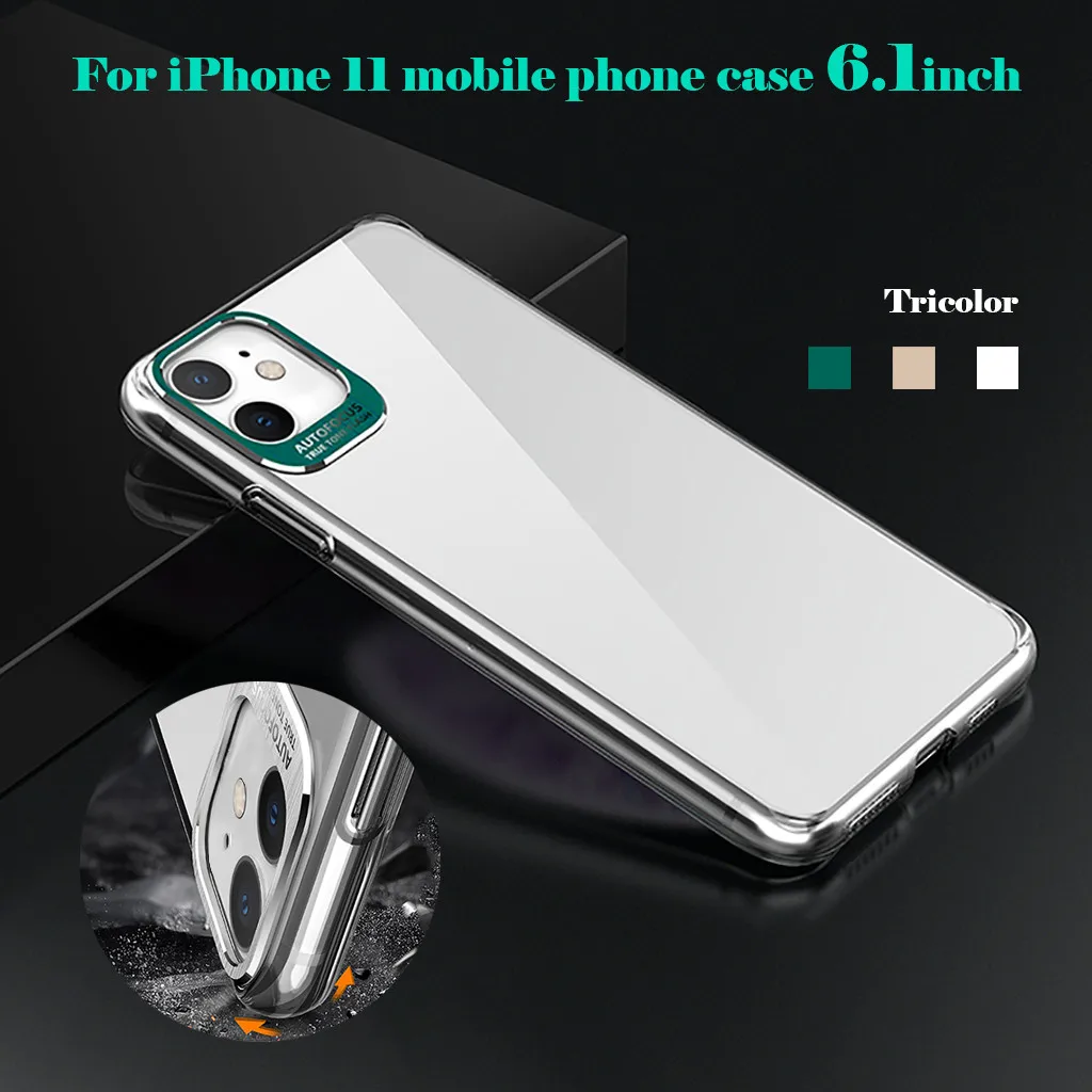 Прозрачный защитный чехол для телефона амортизатор царапин IPhone 11/11 Pro/11 Pro Max|Часы