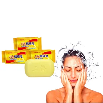 

Shanghai traditional whitening soap Chinese traditional Skin Care Acne Treatment blackhead scavenger soap oil control soap base