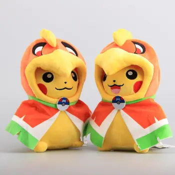 

Pocket Animals Pikachu Cosplay Eevee Plush Stuffed Dolls 30cm Cartoon Anime plush toys doll Children Kids Baby Birthday Gifts
