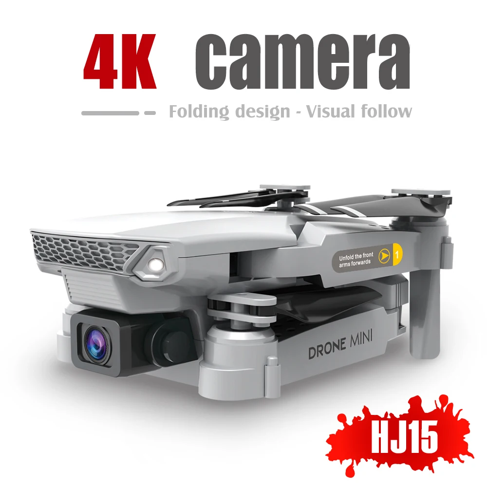 2020 Новый E68 WIFI FPV мини Дрон с широким углом HD 4K 1080P камера режим удержания высоты RC