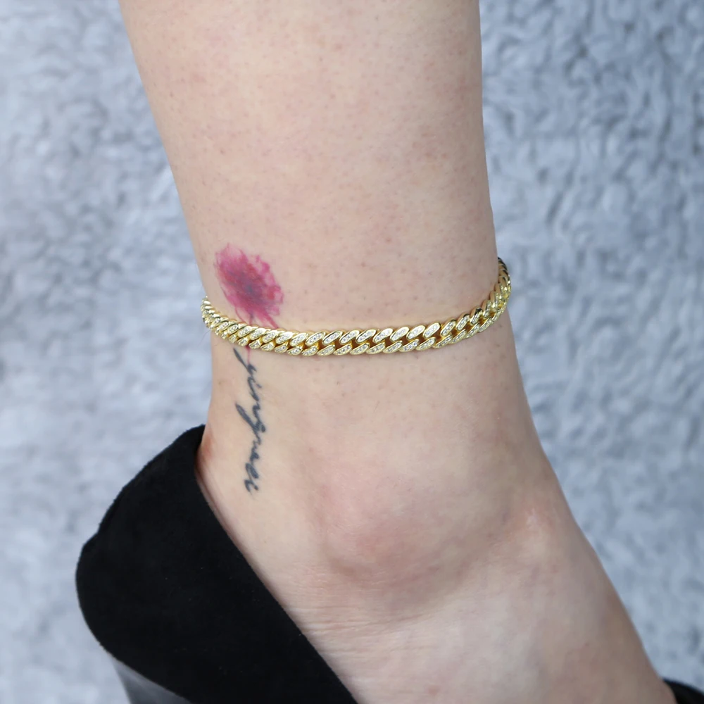 Bracelet Cheville Finrezio Bracelet Infini En Argent 925 Pour