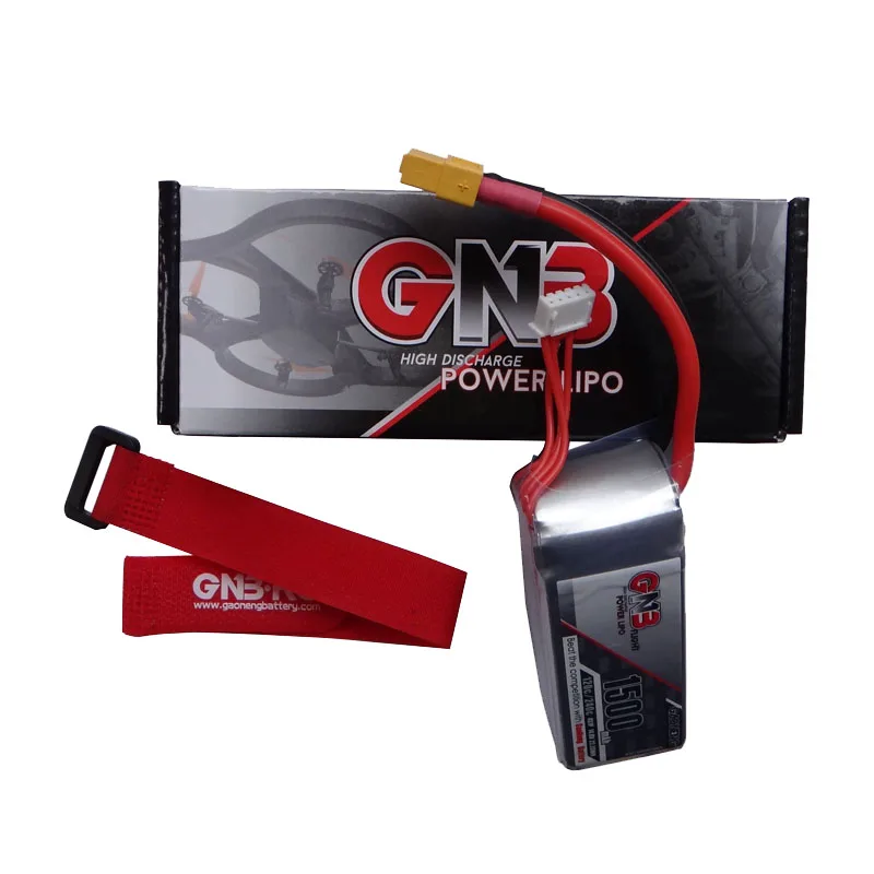 2 шт. Gaoneng GNB 14 8 V 1500mAh 4S 120C/240C Lipo батарея для RC Multirotor FPV гоночный Дрон Квадрокоптер