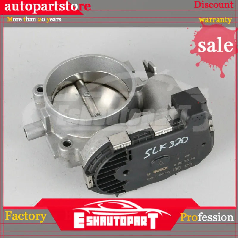 0280750019 дроссельной заслонки для Mercedes-Benz C240 C320 CLK320 CLK55 AMG 1121410125 A 112 141 01 25