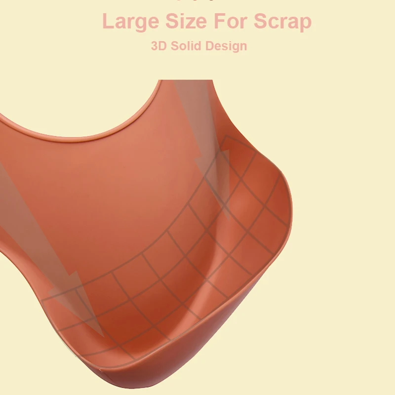 Silicone Bibs- (5)