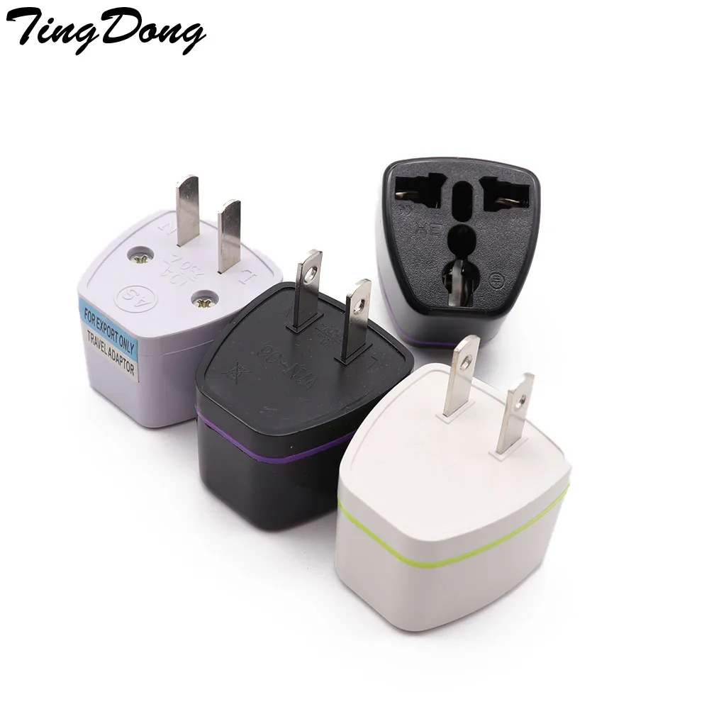 

EU Europe To USA US UK Charger Power Plug Adapter Converter Wall Plug Travel Charger Adapter Converter 220V 10A