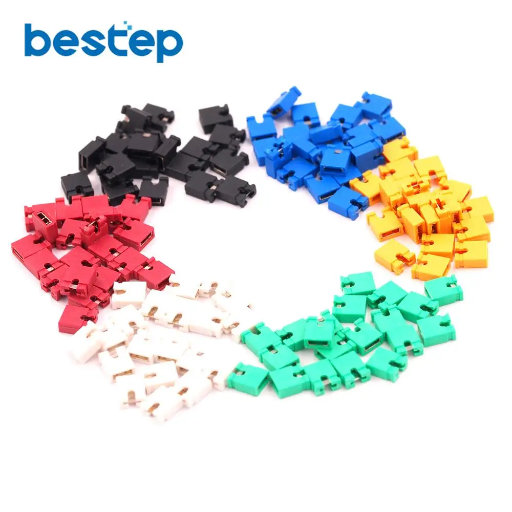 120pcs 6 Color Each Color 20 Pcs 2.54mm Standard Circuit Board Jumper