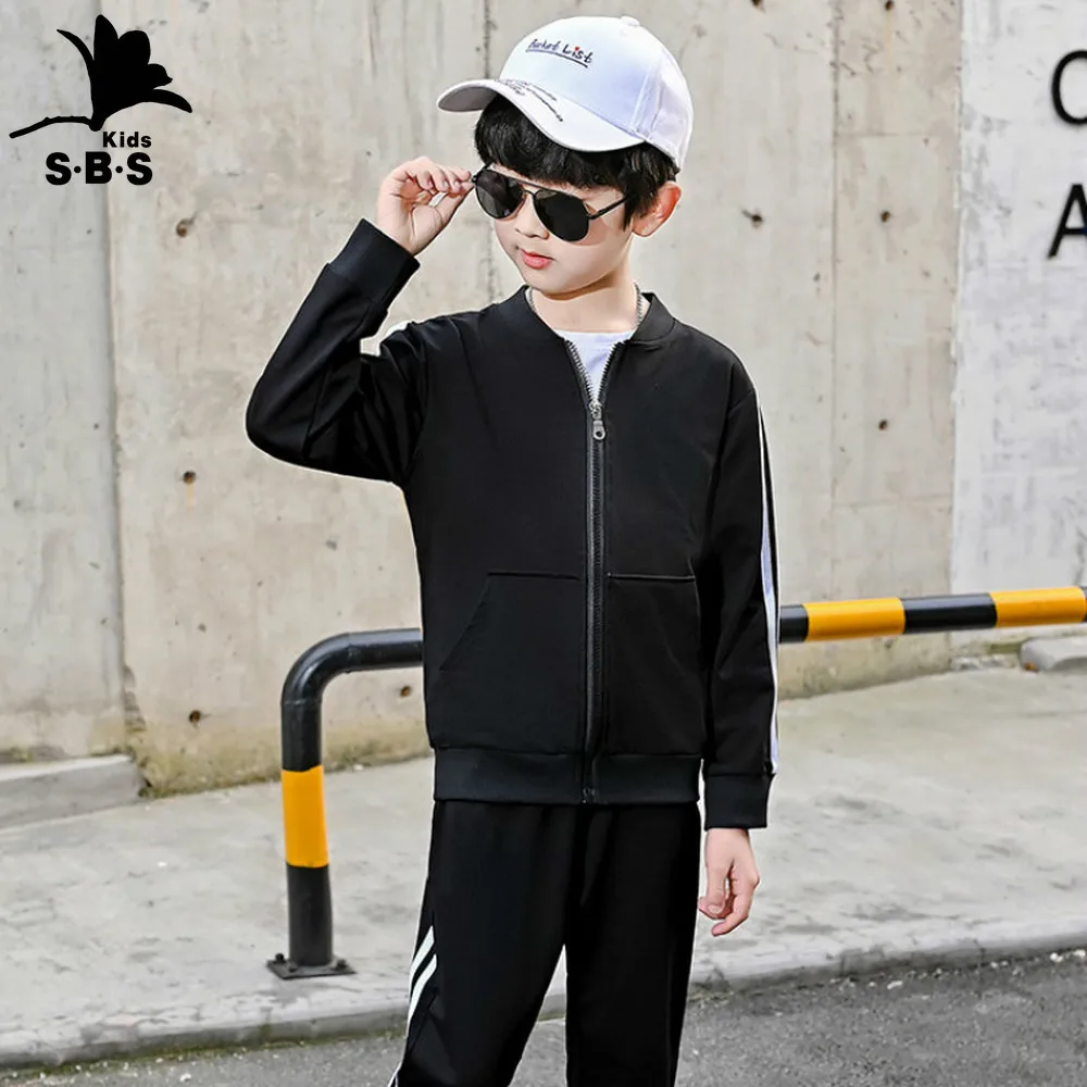 Children's Suit Boys Clothing 2020 Spring and Autumn New Arrival Long-sleeved Sports Set Jacket Trousers Two-piece | Детская одежда