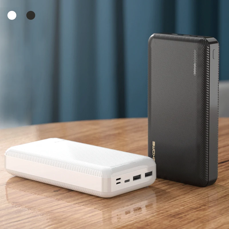 Bank 6alfox 30000mah Power Bank - Quick Charge Usb C & Micro Usb, Portable  Battery Pack For Iphone & Samsung