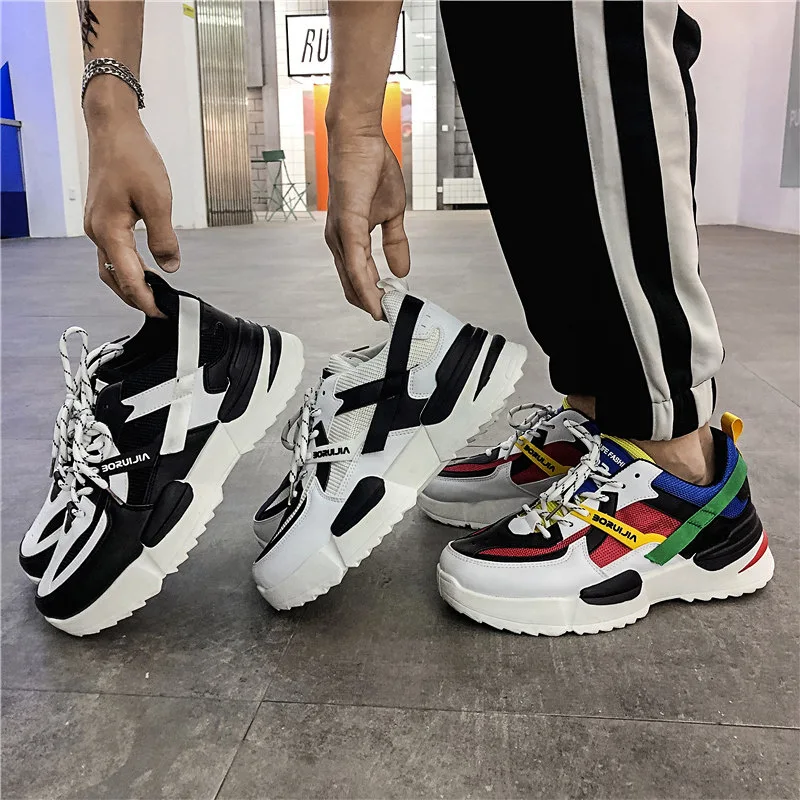 2020 New Stylish Woman Running Shoes High Heel Sneakers For Men