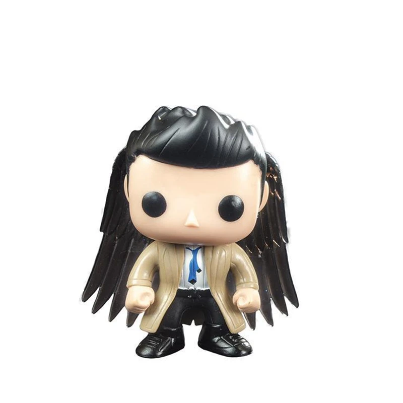 Funko Pop Supernatural Dean Castiel Action Figure Toys 10cm