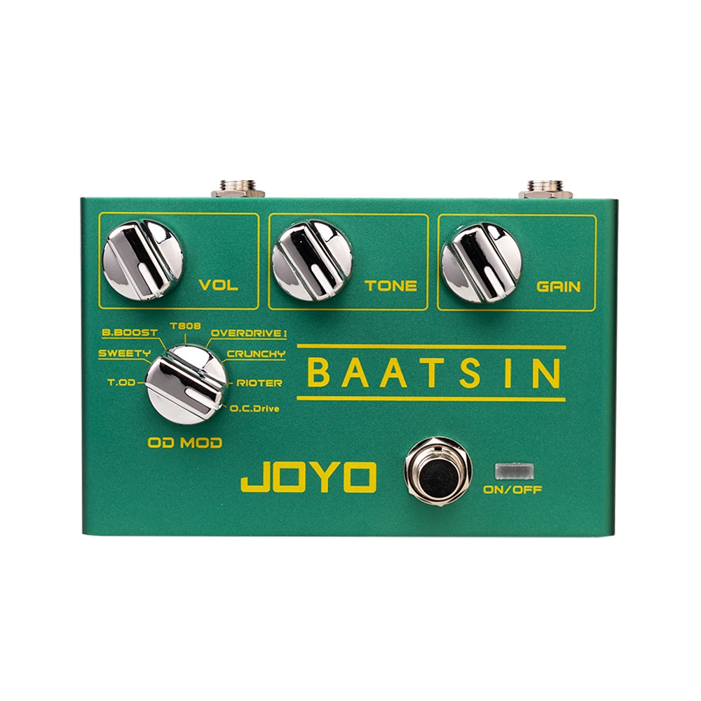 Педаль JOYO Baatsin Overdrive Эффекта Искажения многоэффектная педаль аналоговая цепь с 8