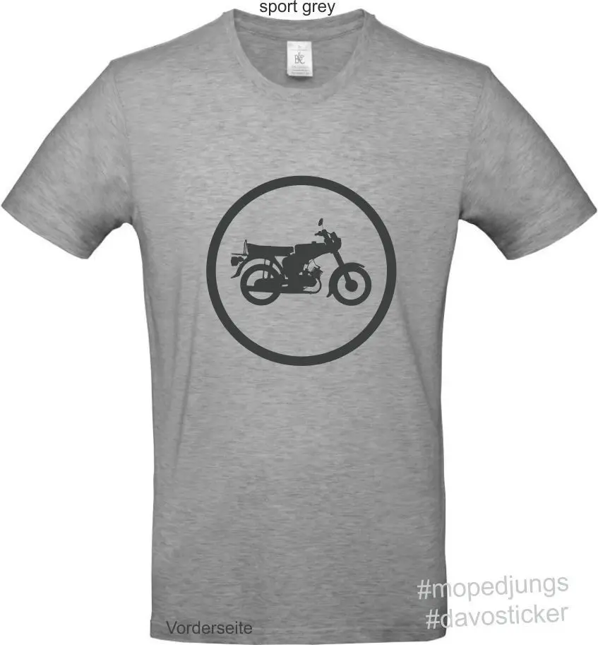 T-Shirt S51 S50 MOPED Boys Simson MZ Classic Car Trabant Wartburg Moped Simme- show original title | Мужская одежда