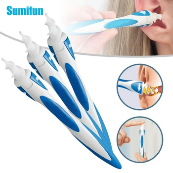 

1/3/5/10Pcs Ear Wax Removal Tool Clean Ear-pick Cleaner WITH 16 Tips Spiral Smart Ear Cleaner Safe Pain-free Tools Ear Care