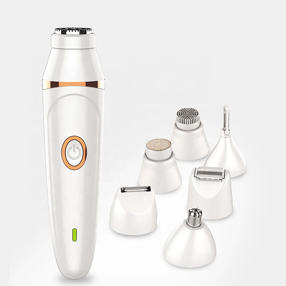 

7 in 1 Multifunction Hair Removal Epilator For Women Men Electric Flawless Shaving Machine Shaver Trimmer Razor Face Scrubber